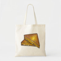 Bolsa de sanduíche de queijo Cheddar torrado