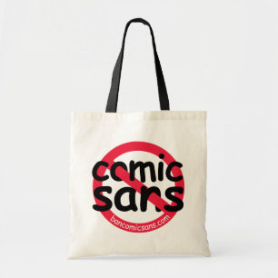 Tote Bolsa de Sans sem banda desenhada