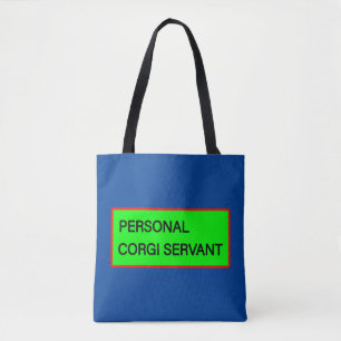 Tote Bolsa de Servidores Corgi Pessoais