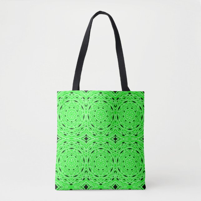 Tote bolsa de sonho verde (Frente)