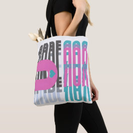 Tote Bolsa de Streetwear Arberor - Gráfico All-Over
