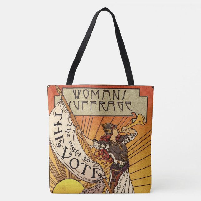 Tote Bolsa de Sufrágio feminino (Frente)