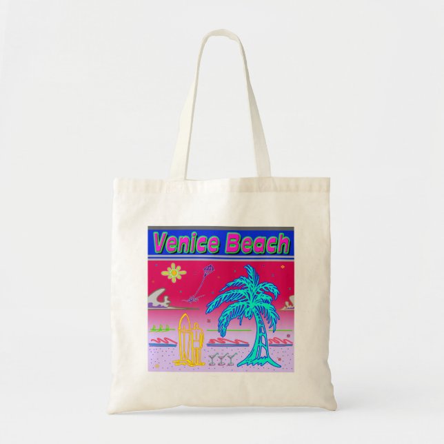 Tote Bolsa de Surfista "Venice Beach" (Frente)