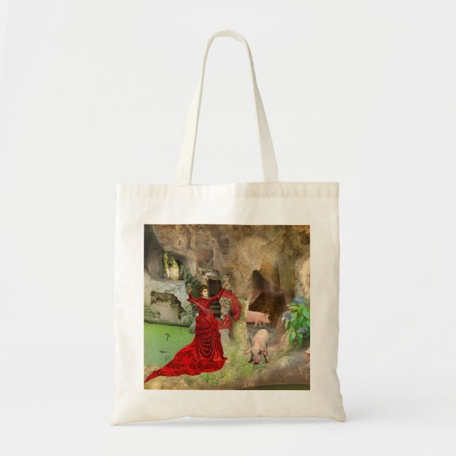 Tote Bolsa De Tela Circe na Quinta da Regaleira (Frente)