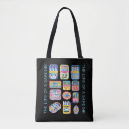 Tote Bolsa de tela The Life of a sardine