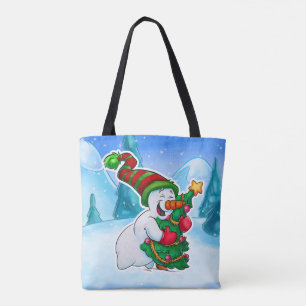 Tote bolsa de toalha de bonitão