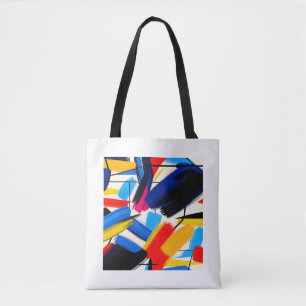 Tote Bolsa de Traço de Cor
