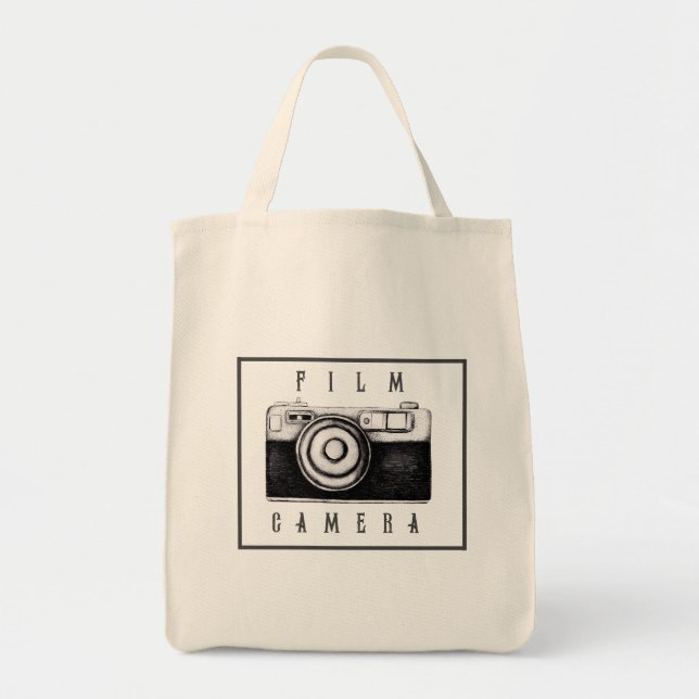 Tote Bolsa de Transporte de Câmera de Filme (Frente)