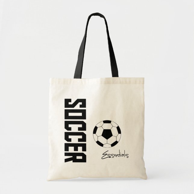 Tote Bolsa de Transporte de Essenciais de Futebol (Frente)