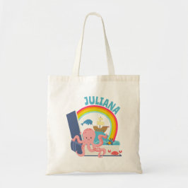 Tote Bolsa de Transporte de Livro de Aventura no Oceano