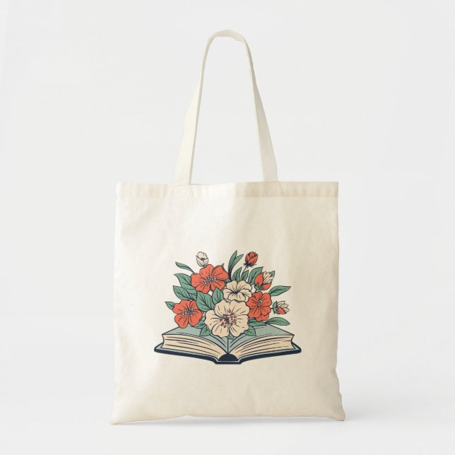 Tote Bolsa de Transporte de Livros (Frente)