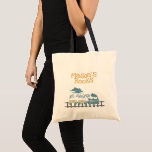 Tote Bolsa de Transporte de Livros da Biblioteca de Cri