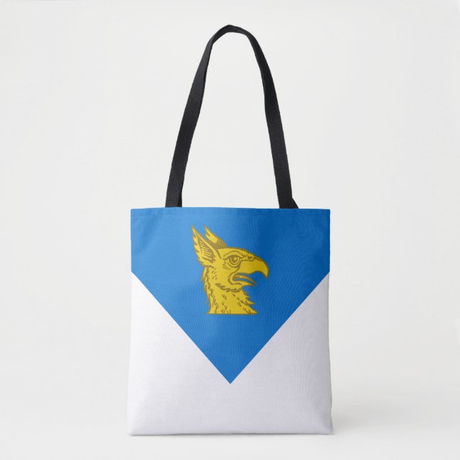 Tote Bolsa de Transporte do Emblema da População da Bar (Frente)