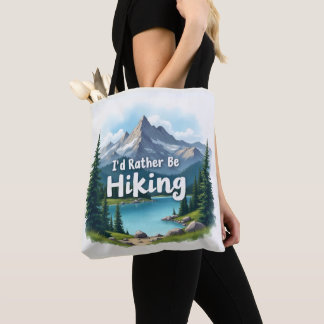 Tote Bolsa de Transporte Eu Preferiria Estar Fazendo Tr