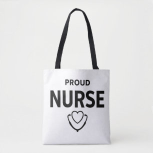 Tote Bolsa de Transporte Proud Nurse – Design Médico Mi