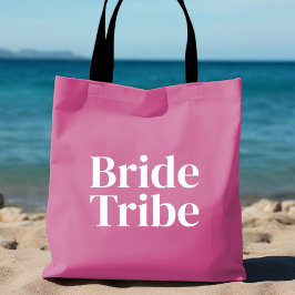 Tote Bolsa de tribo cor-de-rosa para bachelorette