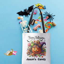 Tote Bolsa de Trick Personalizado Ou Tratar