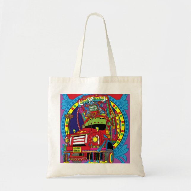 Tote Bolsa de Truck Art (Frente)