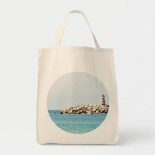 Tote Bolsa de Verão do Farol Vermelho