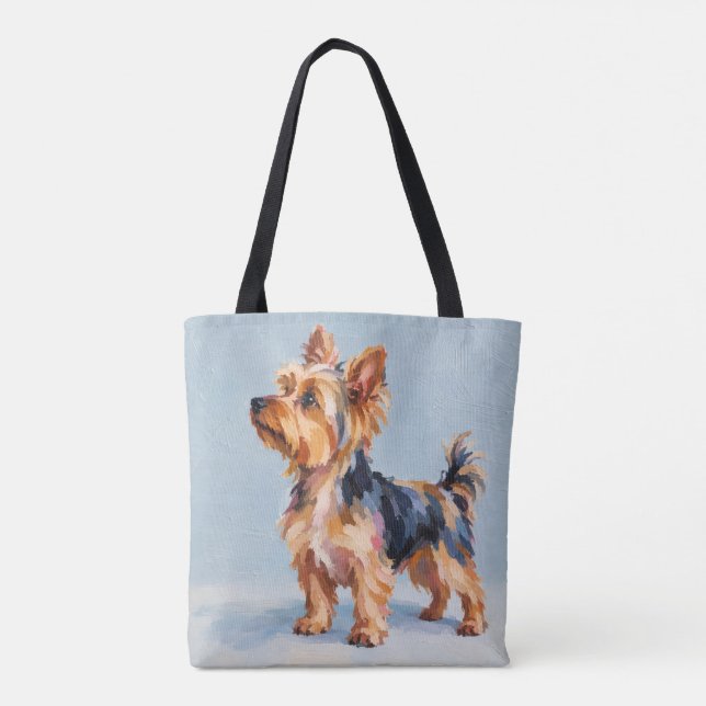 Tote Bolsa de Yorkshire Terrier (Verso)