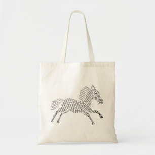 Tote Bolsa de Zebra do Mundo