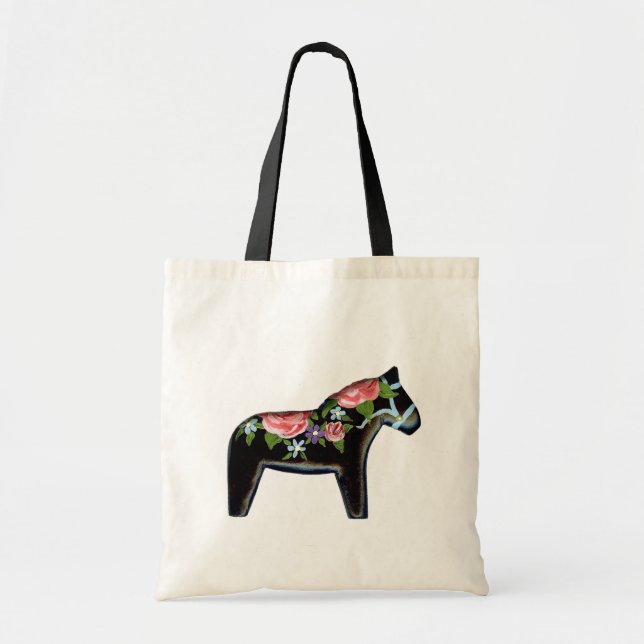 Tote Bolsa do Cavalo Dala Preto (Frente)