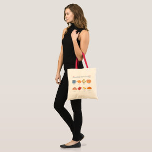 Tote Bolsa do Clube do Café da Manhã - Bag do Pastel Br