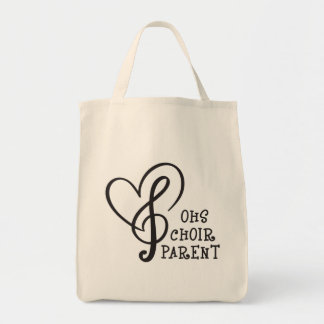 Tote BOLSA do Coração Pai do OHSChoir