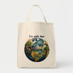 Tote Bolsa do Detentor da Terra - Carregar da Terra com