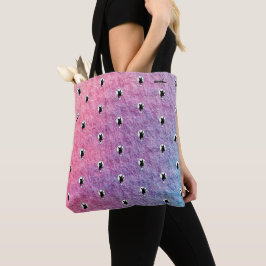 Tote Bolsa do Dia das Bruxas Rosa pela Poeta Adiela Ako
