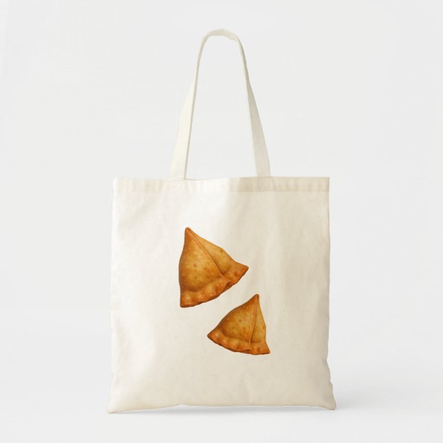 Tote Bolsa do Esquadrão Samosa | Compras Ecológicas (Frente)