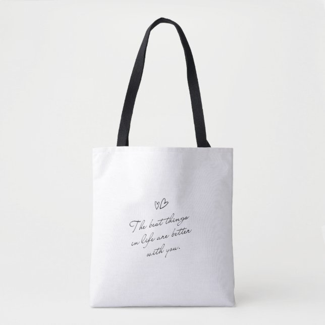 Tote Bolsa do Gato Lover - Fofo e Reprodução (Frente)