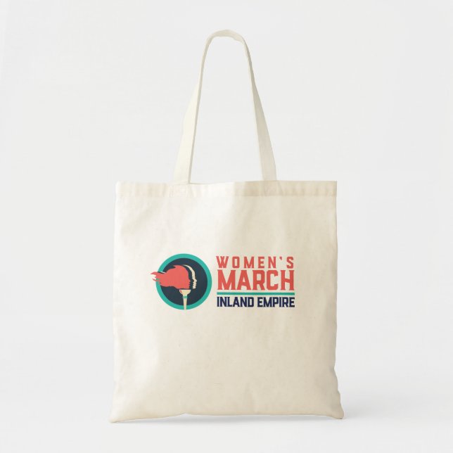 Tote Bolsa do Império Inland Marcha das Mulheres (Frente)