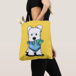 Tote Bolsa do KiniArt Westie Bestie