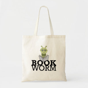 Tote BOLSA do livro de vermes BOOK
