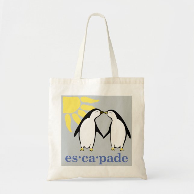 Tote Bolsa do logotipo Escapade (Frente)