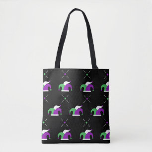 Tote Bolsa do Mardi Gras Jester Hat