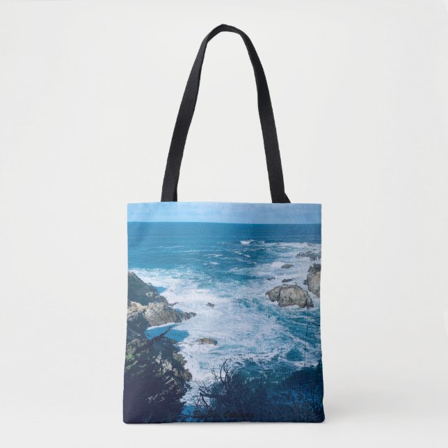 Tote Bolsa do Oceano Pacífico (Frente)