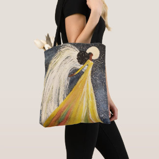 Tote Bolsa do Ombro Anjo Inteiro para Impressão