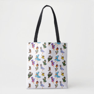 Tote Bolsa do Ombro de Chamada de Pássaro