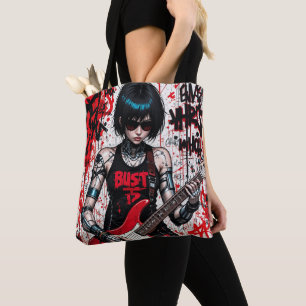 Tote Bolsa do Ombro de Rebelião CyberBass