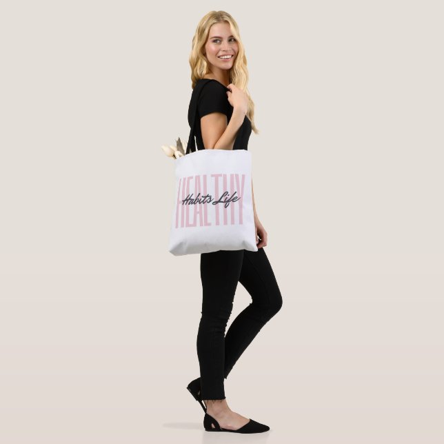 Tote Bolsa do Ombro de Vida com Habitações Saudáveis Ro (No(a) Modelo)