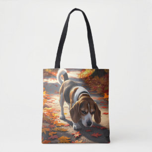 Tote Bolsa do Ombro do Beagle Elegante