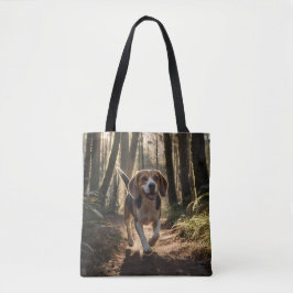 Tote Bolsa do Ombro do Beagle Elegante