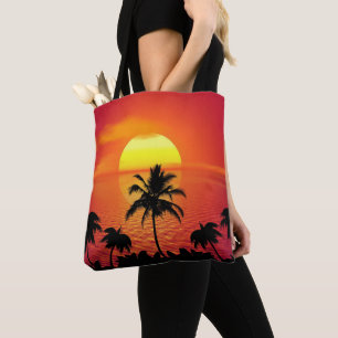 Tote BOLSA do ombro do SOL TROPICAL