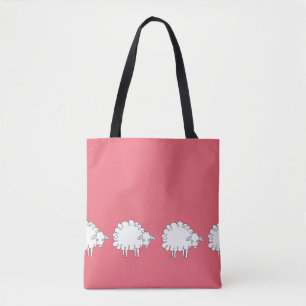 Tote Bolsa do Ombro Ovino Whimsical