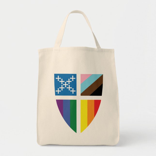 Tote Bolsa do Orgulho da Igreja Episcopal (Frente)