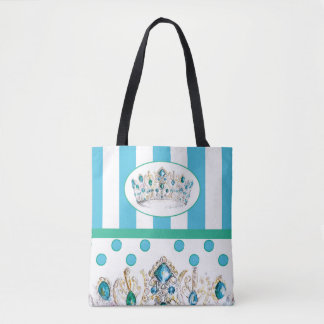 Tote Bolsa do Rei Louis Crown por Heather French Henry