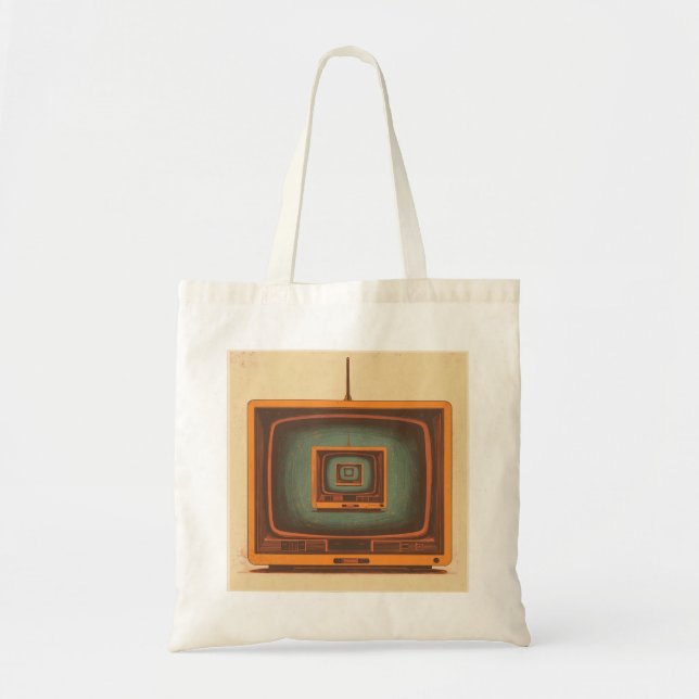 Tote Bolsa do Retro TV Infinity (Frente)