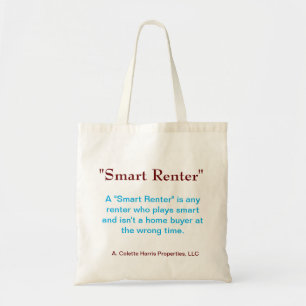 Tote Bolsa do Smart Renter - Design 2 Tot Bag